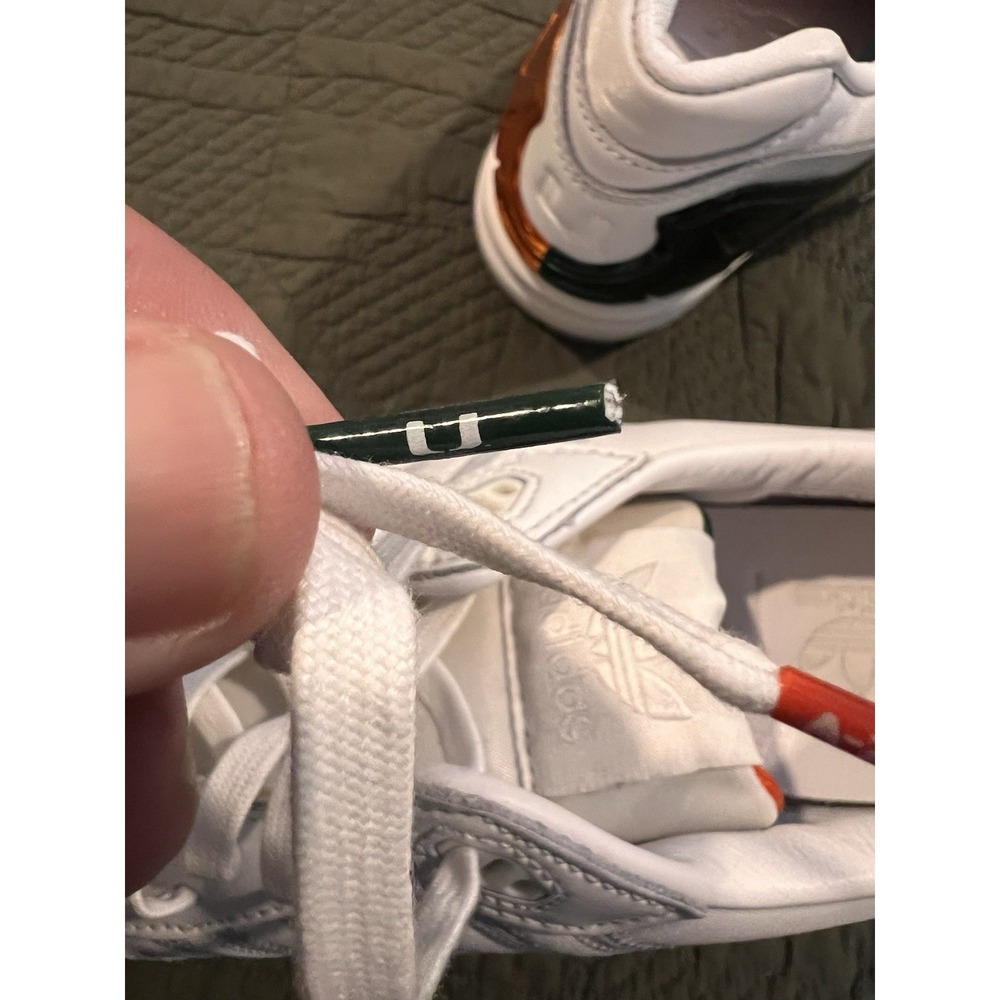 Size 11 - The U x adidas ZX 5000 A-ZX Series - University of Miami - Picture 11 of 16